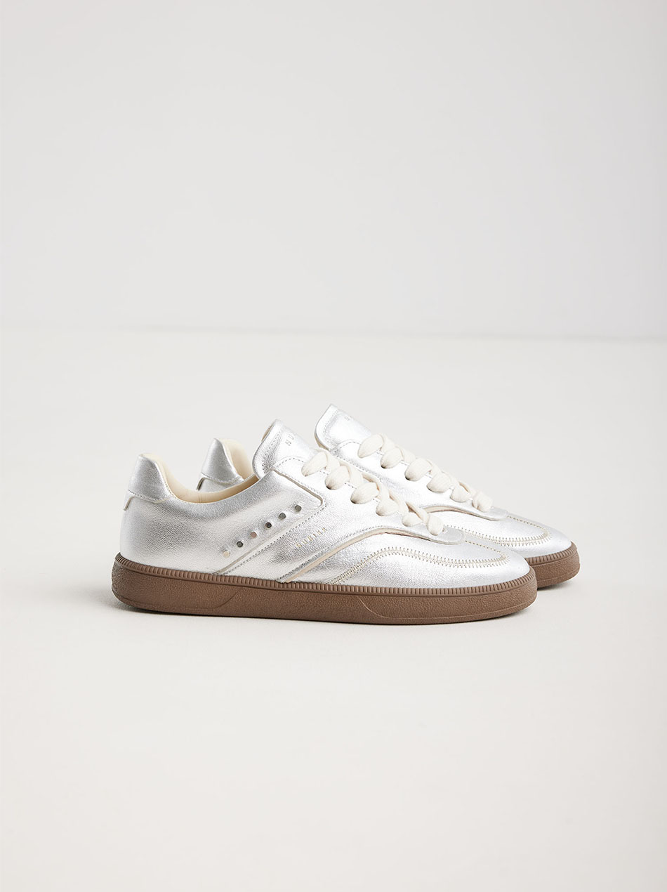 Adidas originals samba suede-trimmed ostrich-effect leather sneakers shop